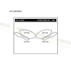 StompGrip Klar, 2009-2014 -Alpha Speed Verkaufsgeschäft 5114A003A00 01 02 2707