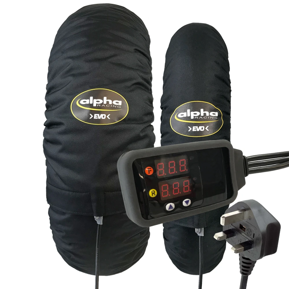 Reifenwärmersatz >EVO< Superbike UK, Schwarz 1 Reifenwärmersatz >EVO< Superbike UK, Schwarz